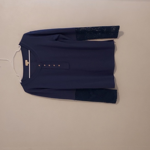 2/ $25 P0L Tunics I Henley & V-Neck Tops - Picture 2 of 9